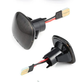 

2pcs LED Car Dynamic Fender Side Marker Turn Signal Light For Skoda Fabia Octavia 1 2 Mk1 Mk2 Roomster Rapid NH13