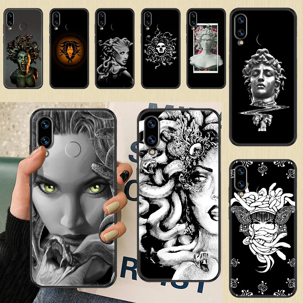 Чехол для телефона Medusa Stone Huawei Honor 6 7 8 9 10 10i 20 A C X Lite Pro Play | Мобильные телефоны и