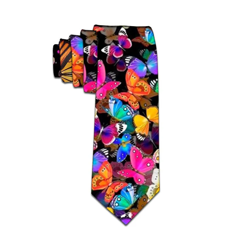 Новые модные галстуки классические мужские 3D принтованные свадебные галстуки мужские Красочный галстук Смешные шеи галстуки для мужчин вечерние аксессуары 5LD47 - Цвет: Style1