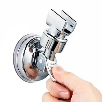 

Shower Head Handset Holder Wall Mount Bracket Adjustable Durable for Bathroom QJS Shop