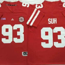 Все стилизованные Небраска# Huskers Red#93 SUH Jersey
