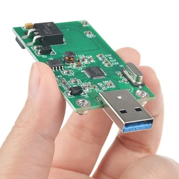 

mSATA To USB3.0 Adapter Card Module Wi-Fi Adapter Mini PCIE mSATA SSD To USB 3.0 Flash Drive Converter B88