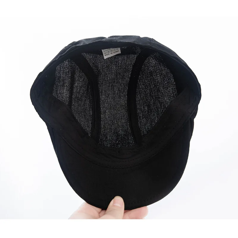New Women's Casual Newsboy Hat Spring and Autumn Retro Beret Hat Wild Casual Hats Unisex Wild Octagonal Cap Female Sun Cap