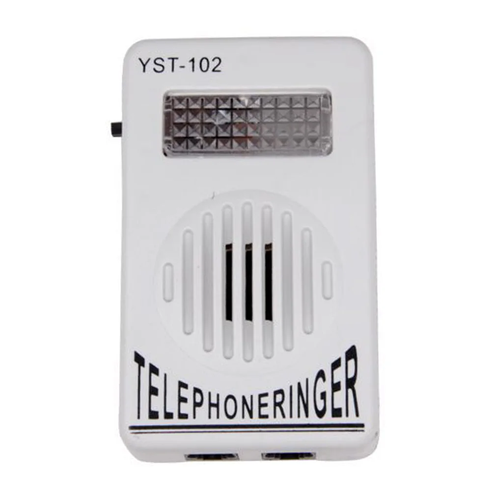 Barato AMPLIFICADOR DE TELÉFONO con sonido timbre Extra fuerte, luz estroboscópica aKwjMqgeYWw