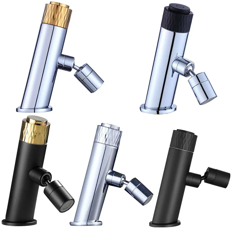 

Press Key Faucet Multi-function Basin Faucet Bathroom Sink Mixer Rotatable Water Outlet Sink Tap Memory Constant Temperature