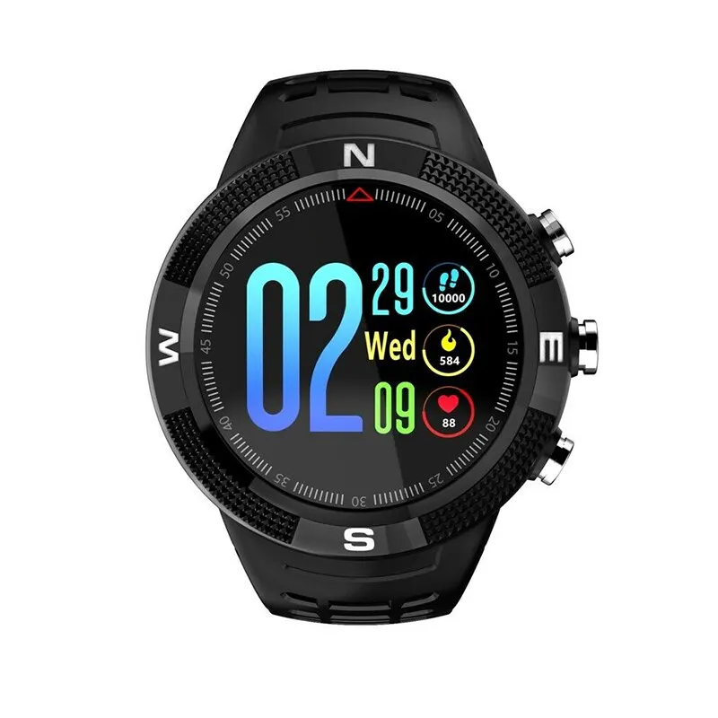 IP68 Waterproof Heart Rate Monitor Sport Wristband GPS Smart Watch Bracelet support IOS Android Running Climbing Swimming