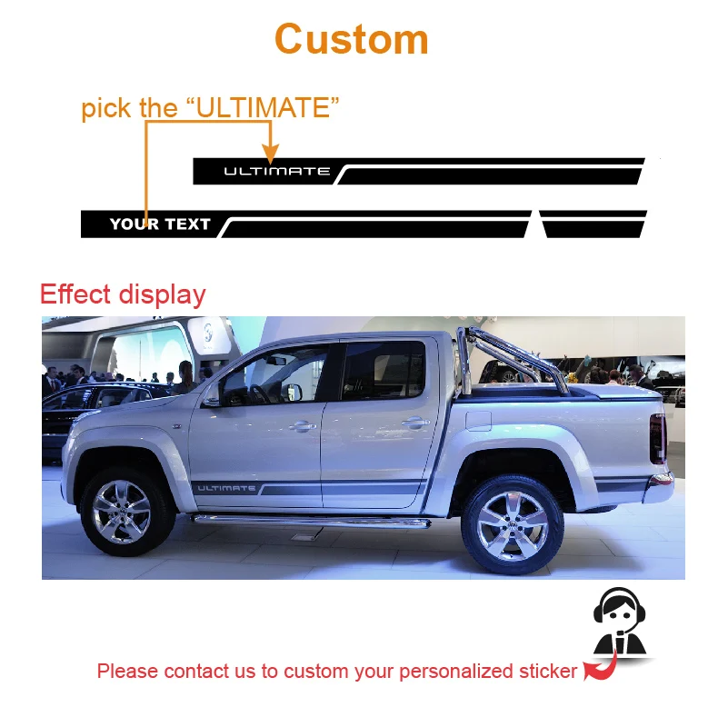 Подходит для vw amarok 2010 2011 2012 2013 2014 2015 2016 2018 2019 автомобильные наклейки стильные