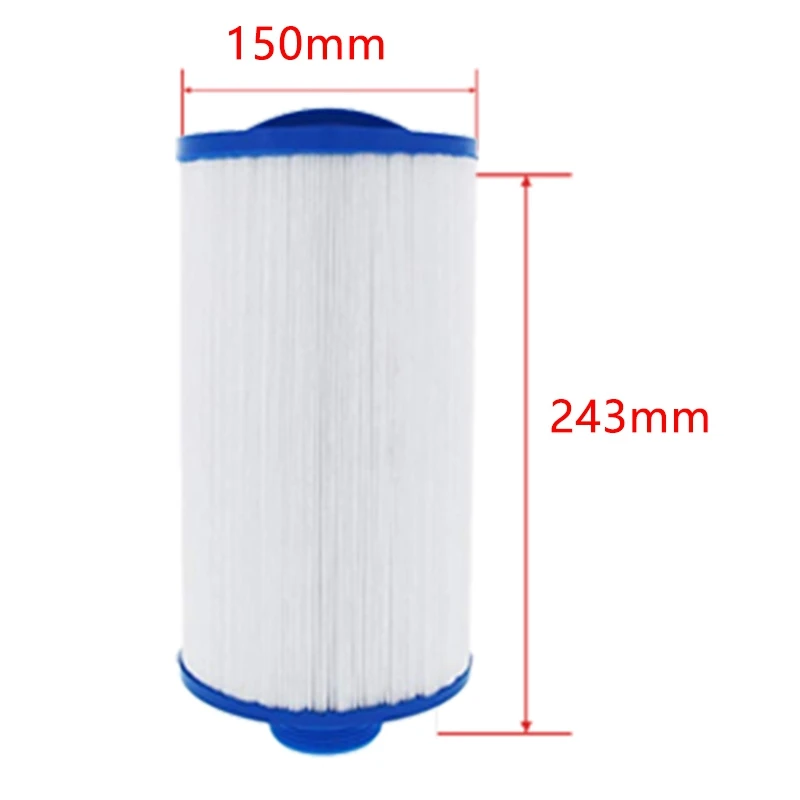Спа-фильтрующие элементы Unicel Pleatco 243 мм x 150 мм с отверстием 45 мм для горячей ванны, фильтрующий картридж, элементы системы