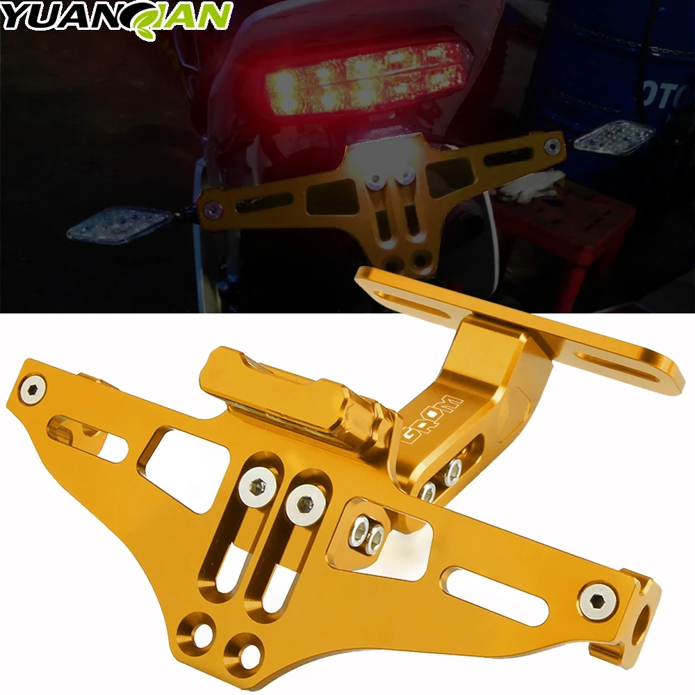honda grom license plate holder