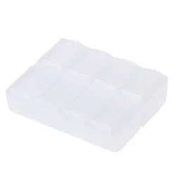 8 сетки пластиковый ящик для хранения чехол для дома органайзер для ювелирных изделий бусины таблетки Коробки запчасти