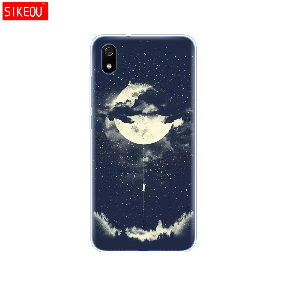 Силиконовый чехол для xiaomi redmi 7a Чехлы Защитная мягкая задняя крышка из ТПУ на redmi 7 a бампер hongmi 7a чехол для телефона coque
