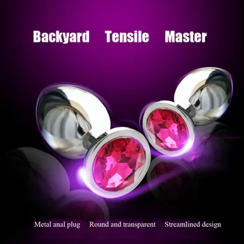 Sex Metal Anal Toys Vibrator Women Adult Sex Butt Plug Stainles Steel Anal Plug Men Prostate Massager Anal Dildo Sex-toy Adult18 6