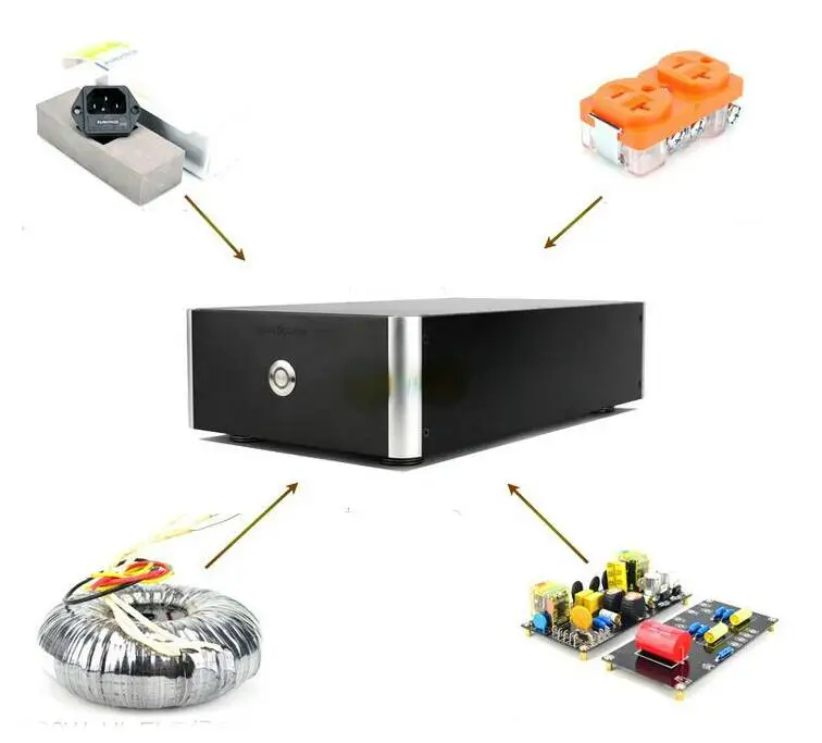 HIFI-SPO-500-balanced изолированный процессор питания-500 Вт изолирующий трансформатор