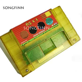 

Battery Save US Shell Memory Card DIY 65 in 1 Hack Super Remix Game Card Support for USA/NTSC 16 Bit Game Console Cartridge