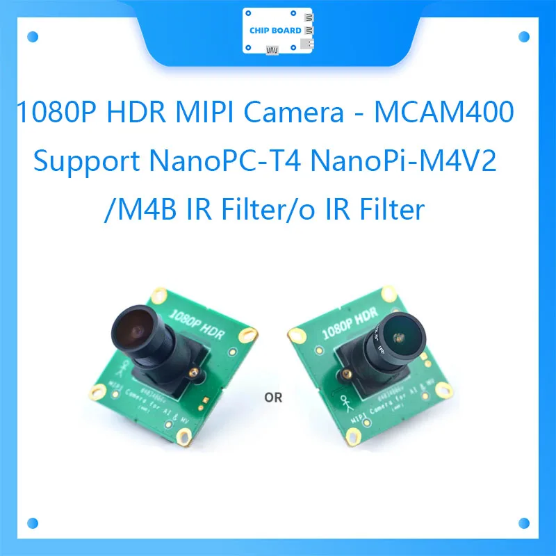 1080P HDR MIPI Камера-MCAM400 Поддержка NanoPC-T4 NanoPi M4v2/M4V ИК-фильтр/o ИК-фильтр | Компьютеры и