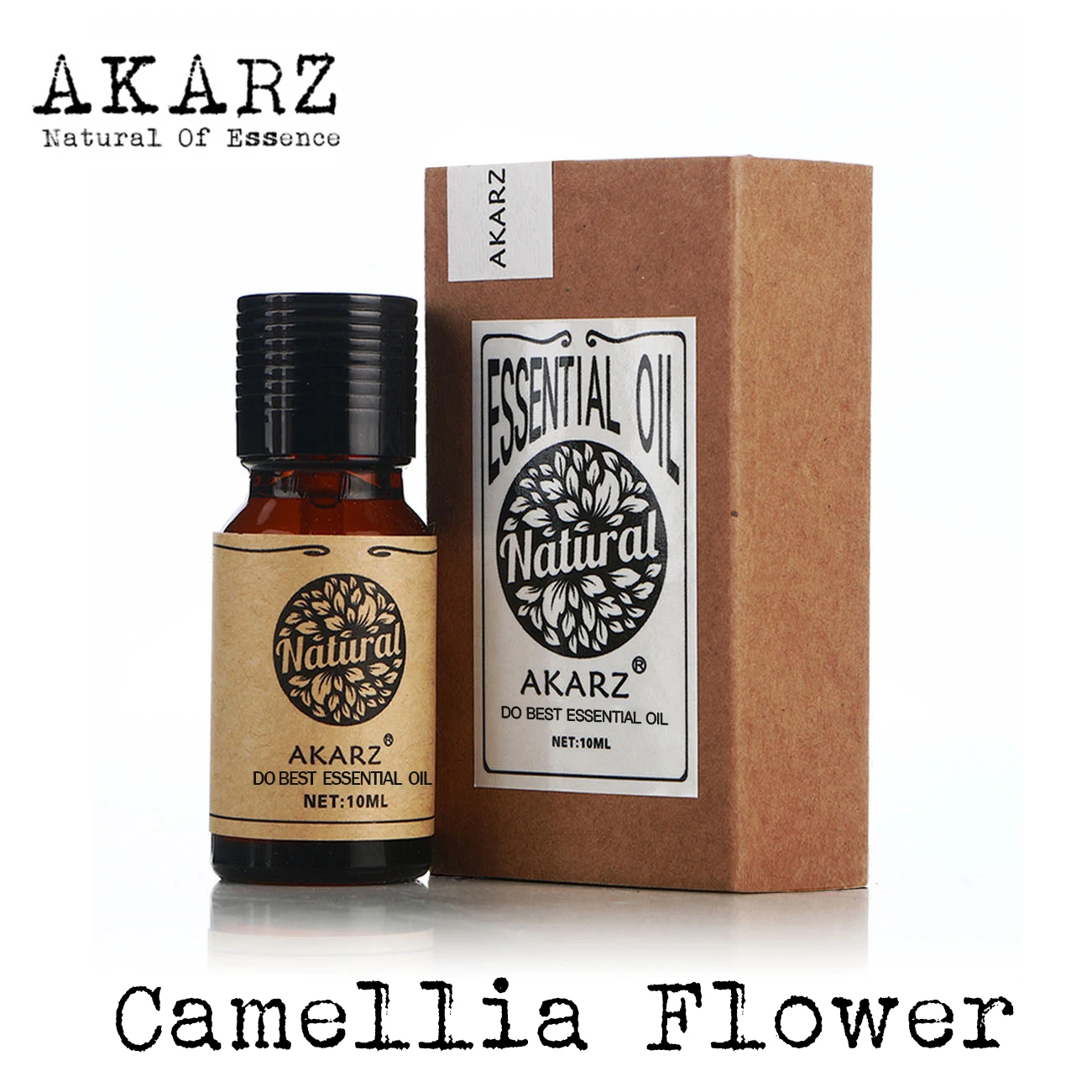 Camellia flower essential oil AKARZ Top Brand body face skin care spa message fragrance lamp Aromatherapy camellia |