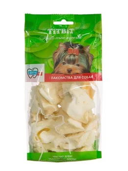 

TiTBiT Хрустики говяжьи для собак, 164 г.