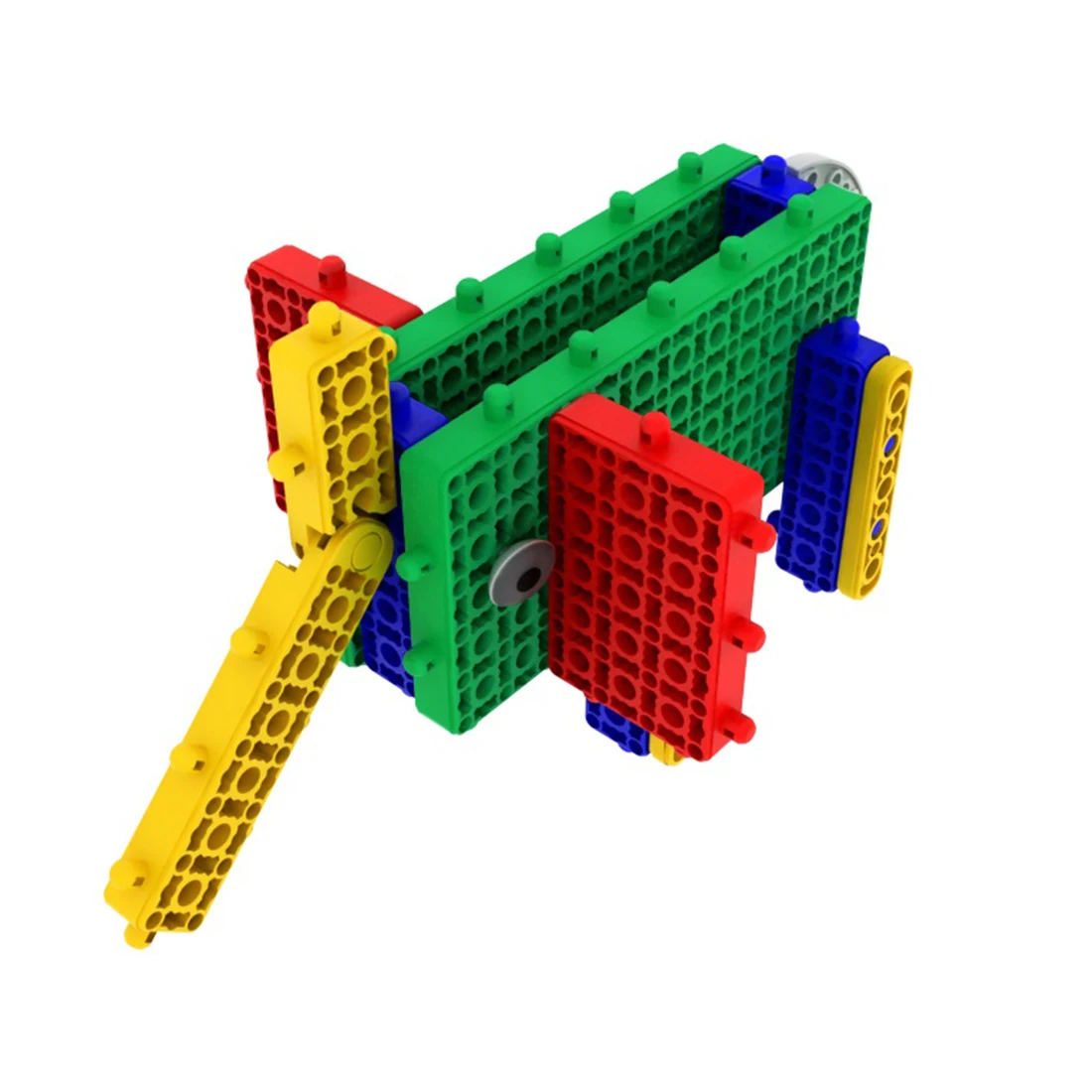 MRT 1-Brain B красочные роботы Bulding блок комплект сборки Обучающий робот игрушка для начинающих 6-8(учитесь с Гома-Brain A
