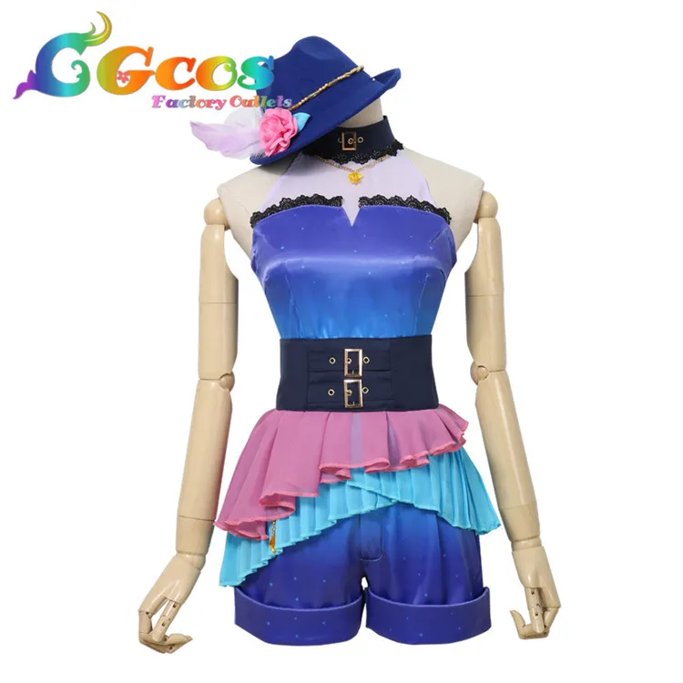 

Japanese Anime BanG Dream! Afterglow Y.O.L.O!!!!! Cosplay Costume Aoba Moca Uniform Halloween Custom Made Free Shipping B
