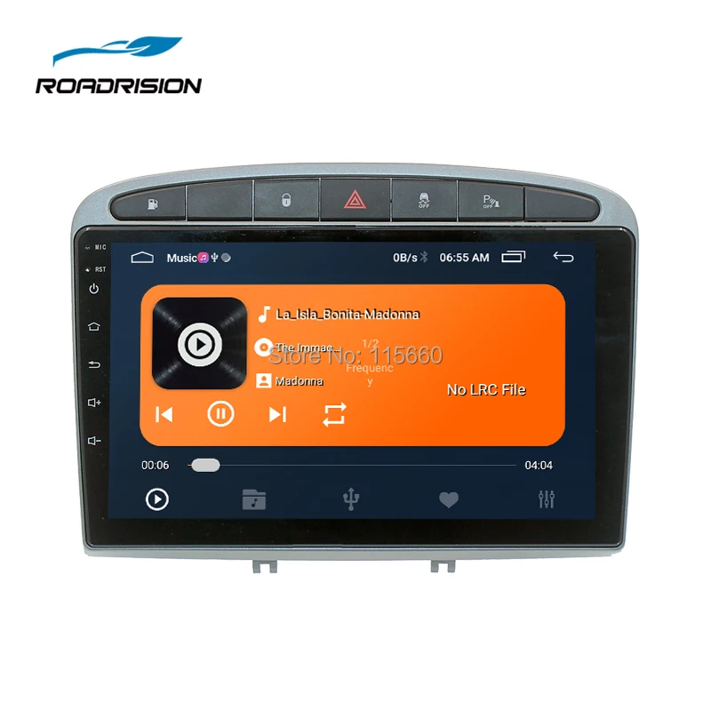 Clearance RoadRision 9inch Car Multimedia Player GPS Navigation Autoradio Stereo Headunit with Bluetooth GPS Wifi Audio/Video Gray/Black 3 Clearance RoadRision 9inch Car Multimedia Player GPS Navigation Autoradio Stereo Headunit with Bluetooth GPS Wifi Audio/Video Gray/Black 3