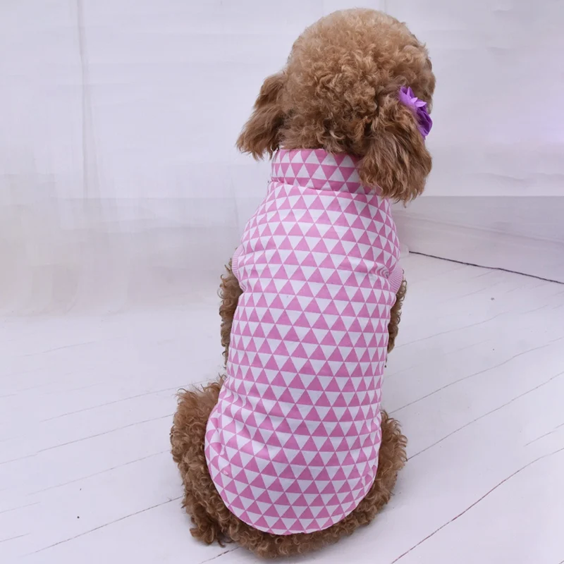 Симпатичные Pet Одежда с принтом в виде собак зимние теплые Pet куртки для собак, щенков, чихуахуа Костюмы толстовки для малых и средних щенок йоркширского терьера