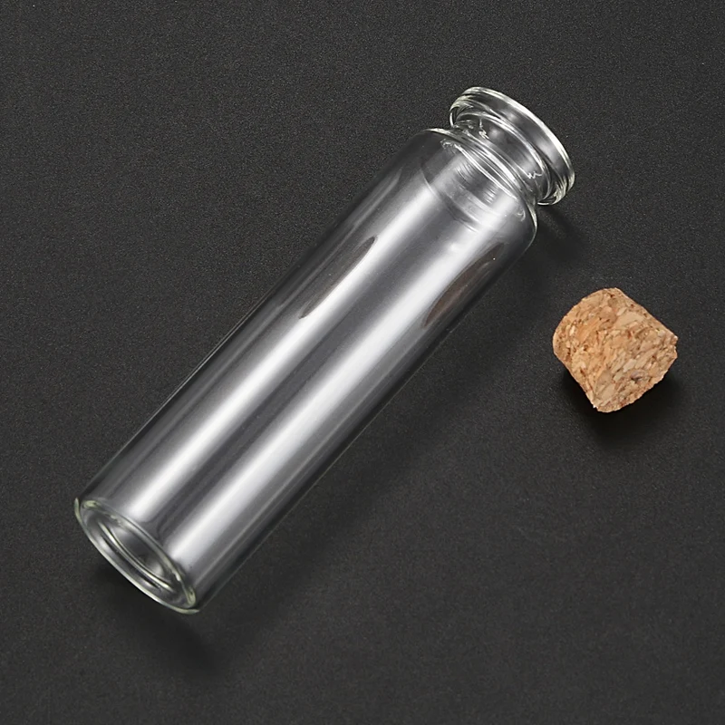 1PC Small Vase Tiny Glass Bottle Jewelry Vial Potion Crafts HOT Tie Y7C0