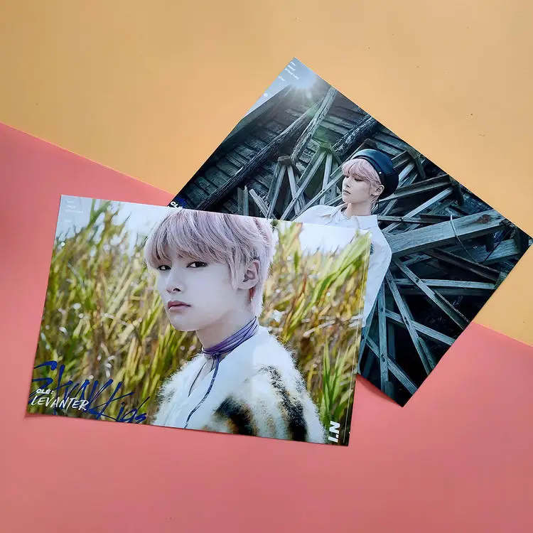 I.N Альбом KPOP Chan Seo Chang-Bin Lee Min-Ho Hwang Hyun-Jin Cle: LEVANTER Poster Sticky Photo Fans Gilfs New - Цвет: I.N