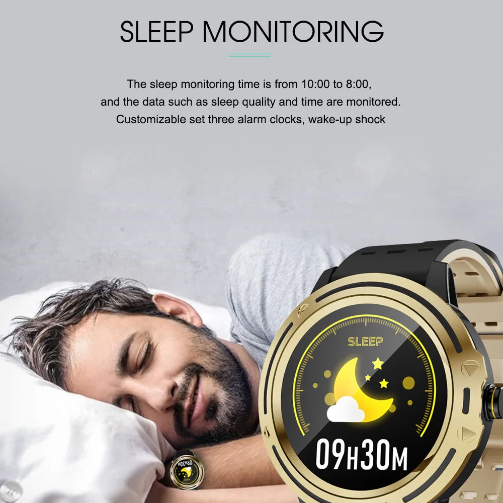 Ceny Wyświetlacz kolorowy dla mężczyzn duży Monitor tętna smartwatch do mierzenia ciśnienia krwi tryby wielu sportów inteligentny zegarek fitness smart watch Men