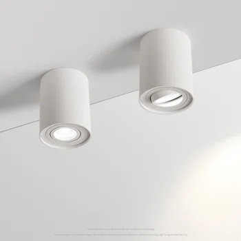 

Dimmable Rotating 360° LED Downlights 7W 10W COB LED Ceiling Spot Lights GU10 Light Source LED Background Lamps Indoor Lighting