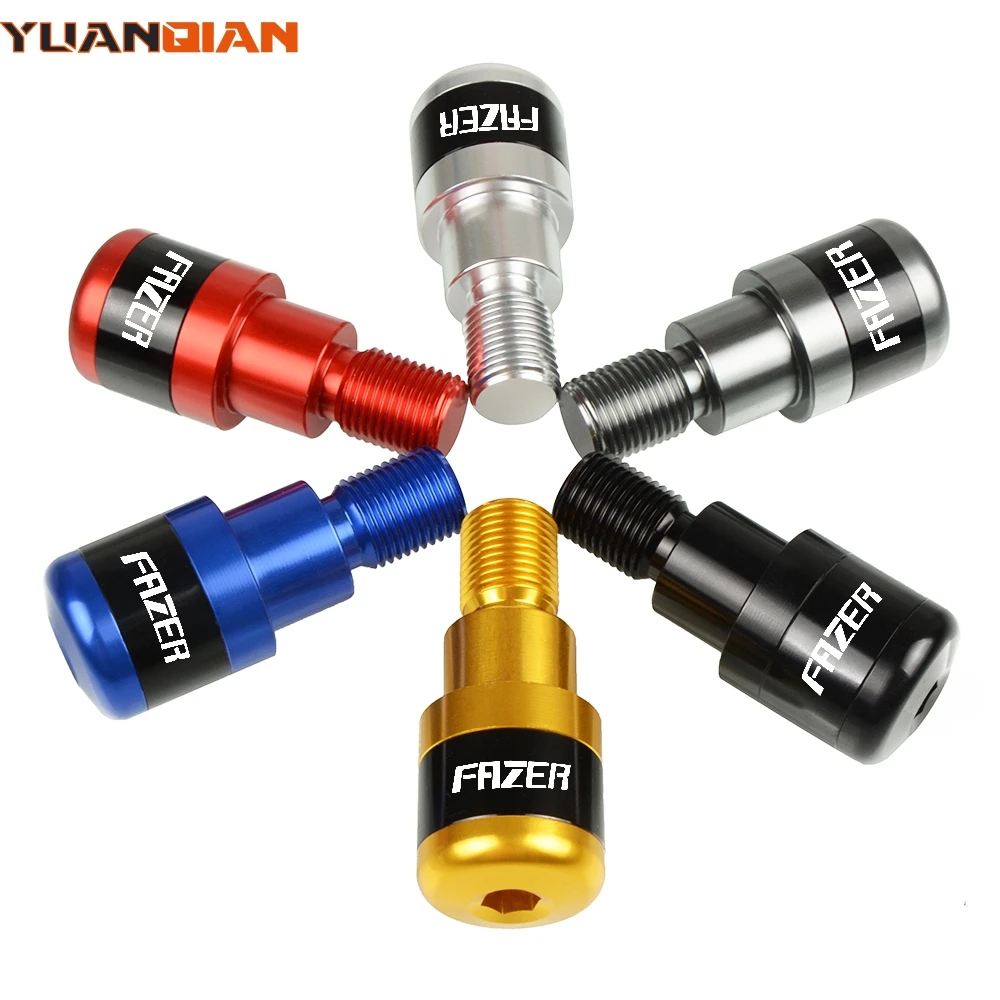 Для YAMAHA FZS1000 FAZER 2001-2005 2002 2003 2004 мотоциклетные ЧПУ алюминиевые ручки для руля концы для мотокросса