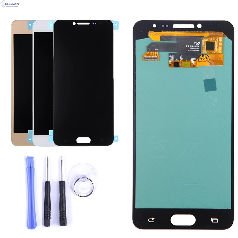Catteny, сменный ЖК-дисплей для samsung Galaxy C5, C5000, дисплей с сенсорной панелью, дигитайзер, сборка,+ Инструменты