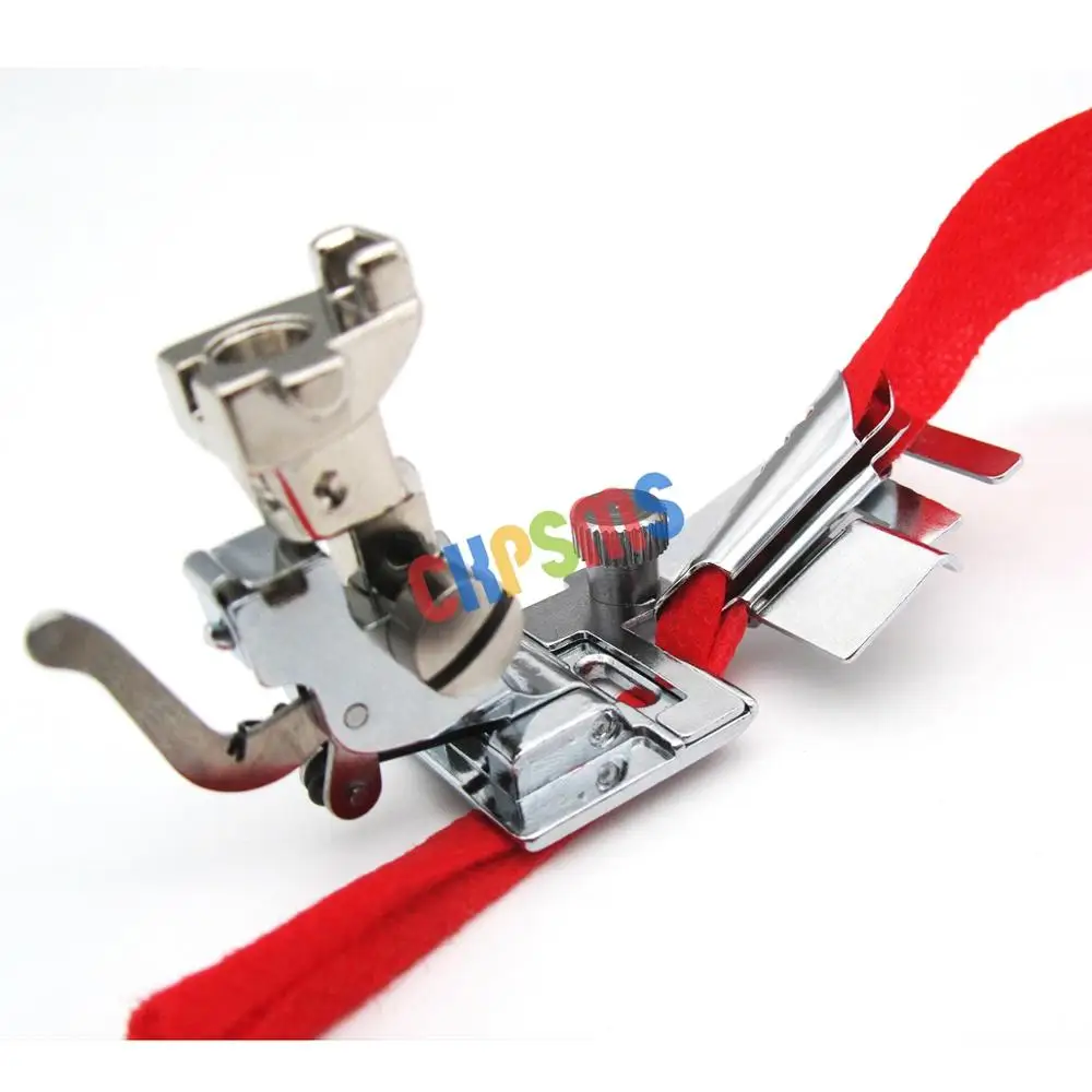 

1SET Adjustable Bias Binder Foot For BERNINA NEW STYLE Machines 130 153 180 185 CY-9907+CY-7300L+0083687000