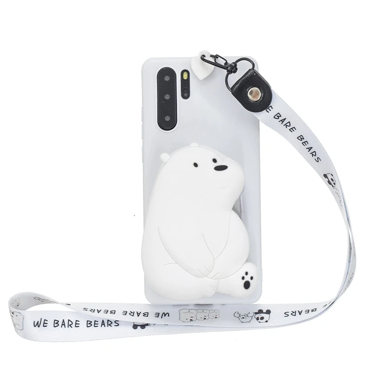 Чехол Etui Hawei P20 P30 P8 Pro Lite Y5 Y6 Y6 Y7 Y9 Nova 3i мягкий силиконовый панда Мягкий чехол для телефона чехол-книжка Coque