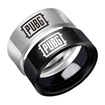 

Hot Game Playerunknown's Battlegrounds Cosplay Accessories PUBG Literal Rings Finger Titanium Steel Ornament PUBG Ring