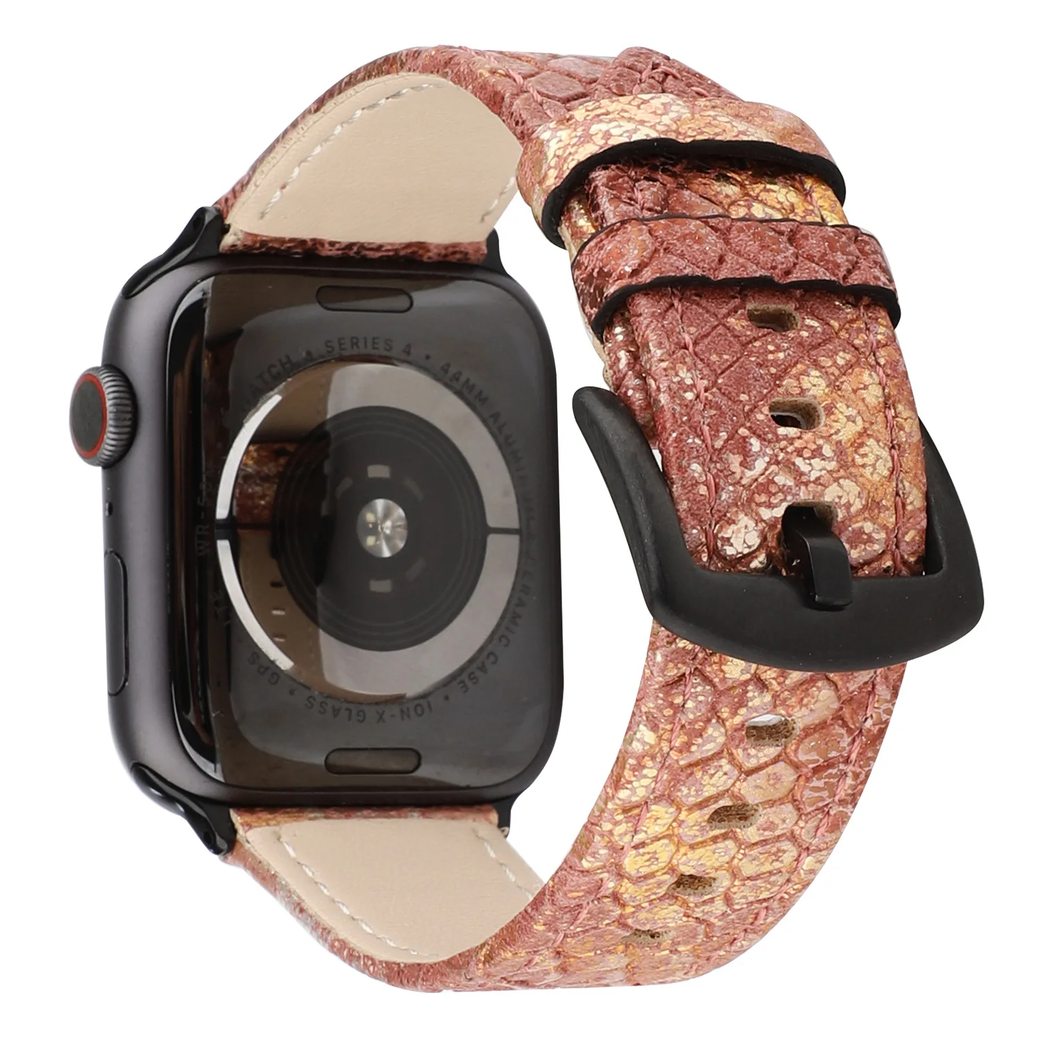 Ремешок для часов аpple 42/44 мм Apple Watch кожаный ремешок 40/38 мм для Apple Watch, версии 5/4/3/2/1 Регулировка сменный ремешок