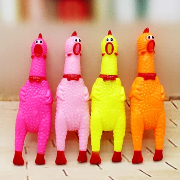 

Screaming Chicken Screaming Chicken Toy Chicken Decompression Sound Making guai jiao ji Despair Barking Fighting Chicken Dog Bit