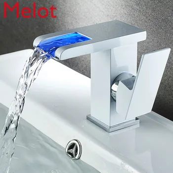 

XRY Deck Mounted Square LED Basin Faucets