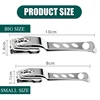 2 Size 360 Degree Manicure Pedicure Tool Rotate Swivel Scissor Trimmer Toenail Toe Nail Fingernail Clipper Cutter Cutting Tools 6