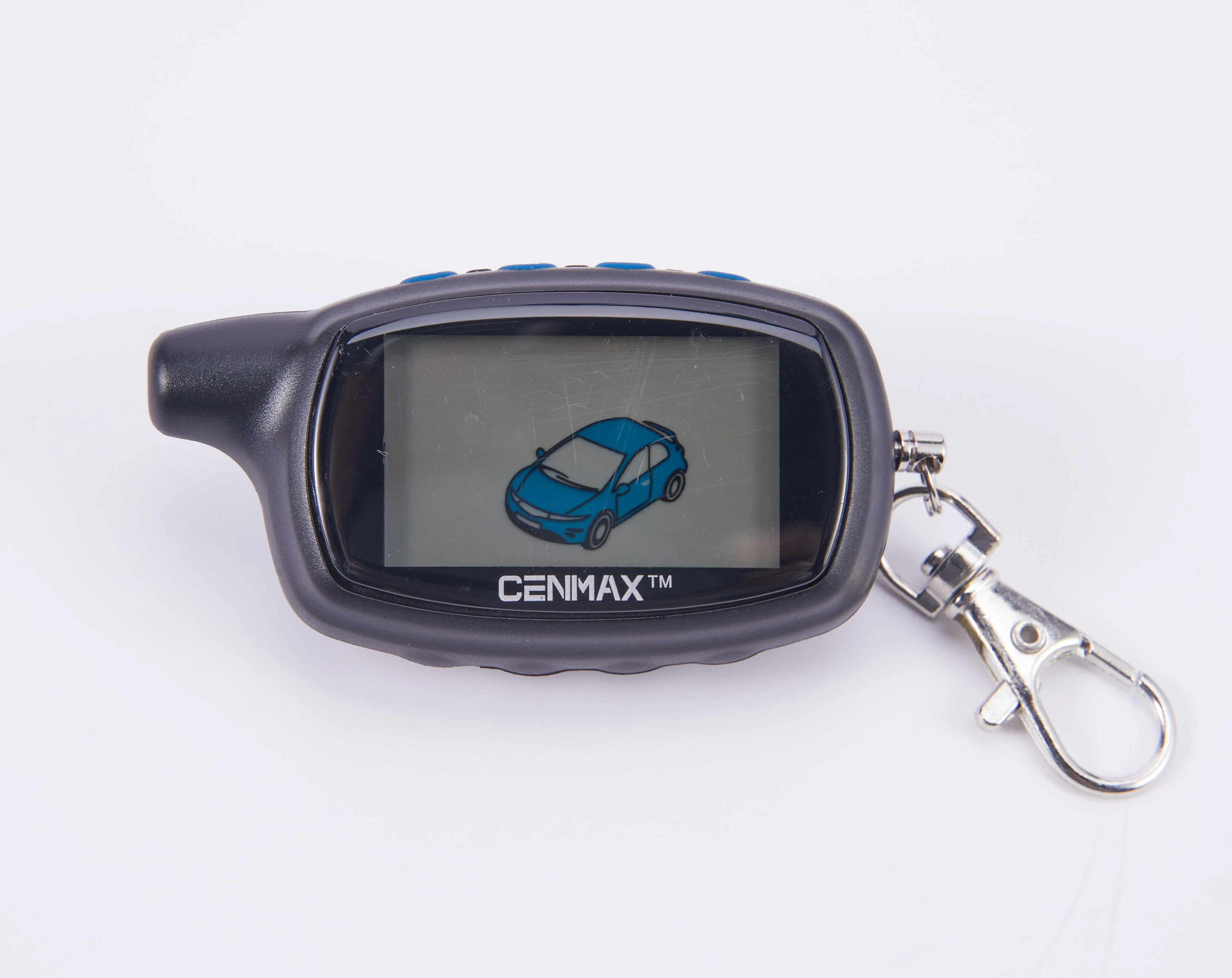 CENMAX ST-7A Russian LCD Remote for CENMAX ST7A 7A LCD Keychain Car Remote Control 2-Way Car Alarm gps for car