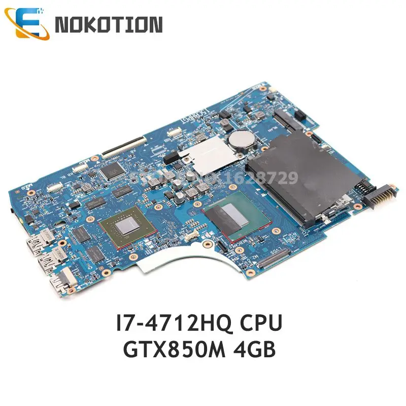 NOKOTION 765736-501 765736-001 аккумулятор большой емкости для hp Envy 15-Q 15-Q001TX Материнская плата ноутбука 15,6 дюймов I7-4712HQ Процессор GTX850M 4 Гб GPU