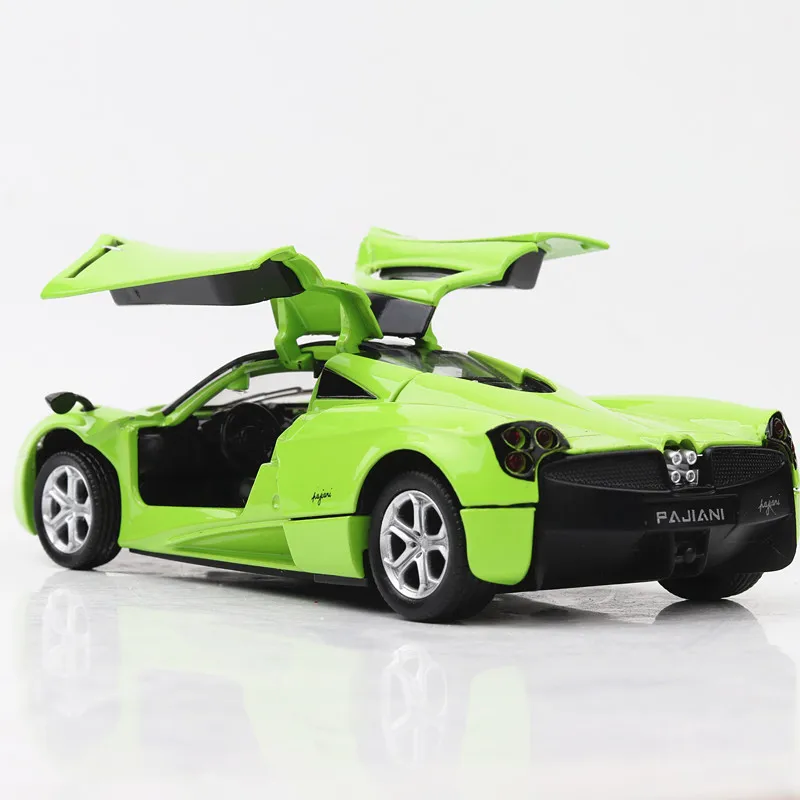 Литой автомобиль из сплава для Pagani Zonda масштаб 1/32 модель автомобиля с подсветкой