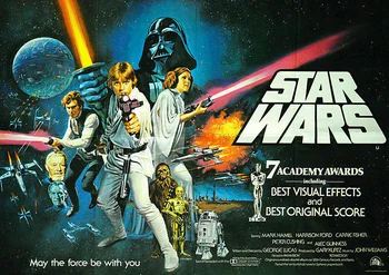 

Star Wars Retro Movie Art Film Print Silk Poster Home Wall Decor 24x36inch