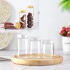 1pcs 50-260ml Big Glass Jars Container Decor Scew Cap Ornaments Mason Jar Message Vials High Quality Bottle DIY Storage Bottle 2