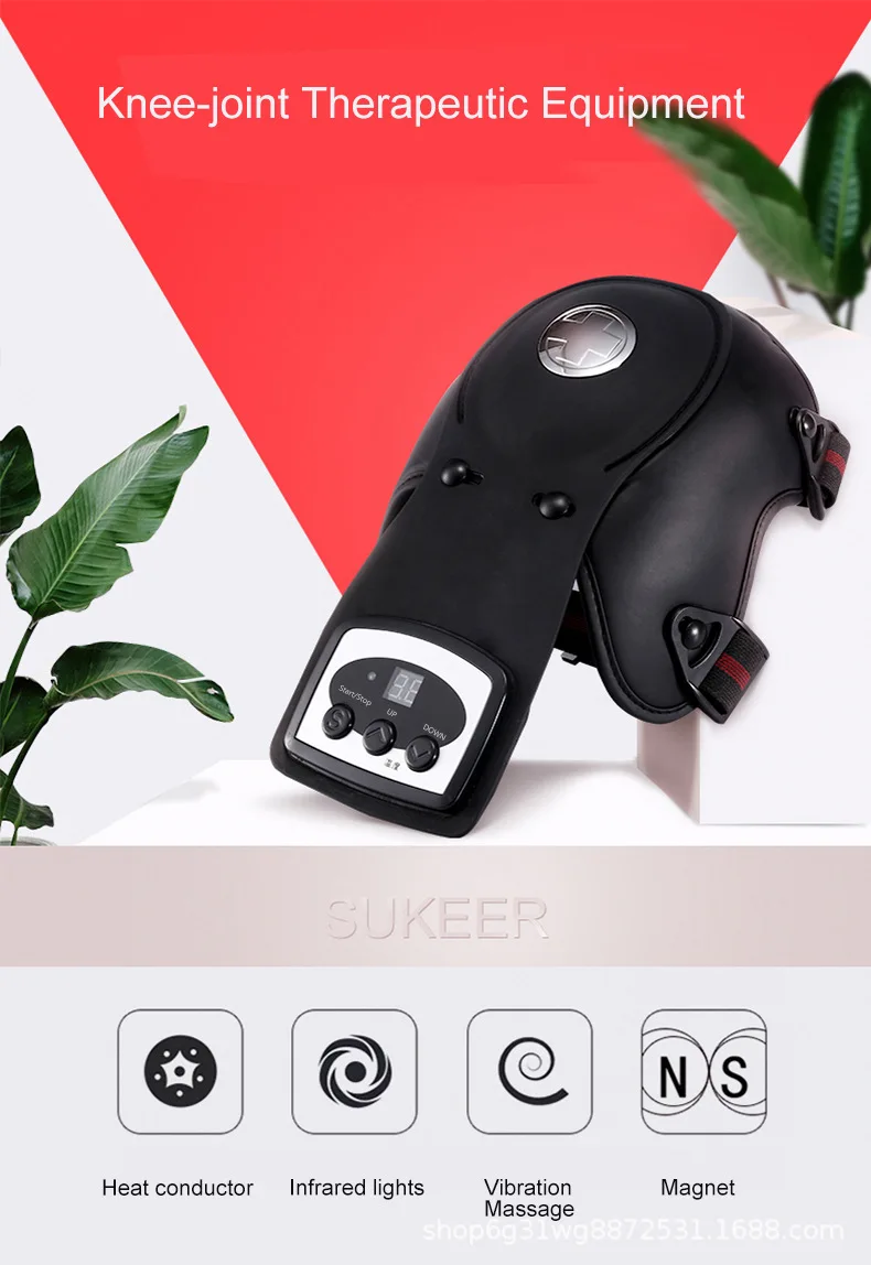 KNEE MASSAGER WITH HEAT