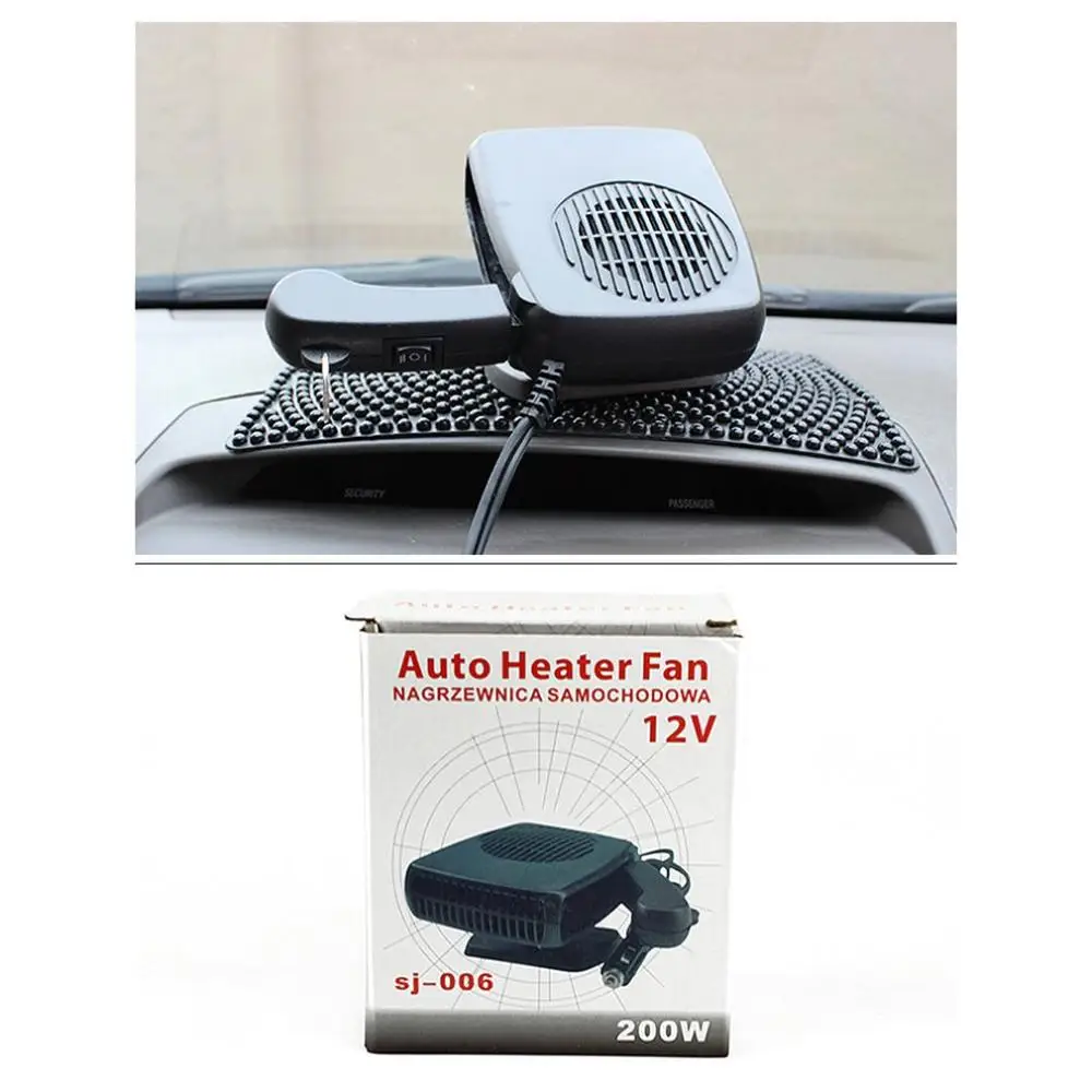 Автомобильный тепловентилятор Defroster Demister, зимний автоматический обогреватель, теплая сушилка для стекла, подогреватель окон, автомобильные аксессуары