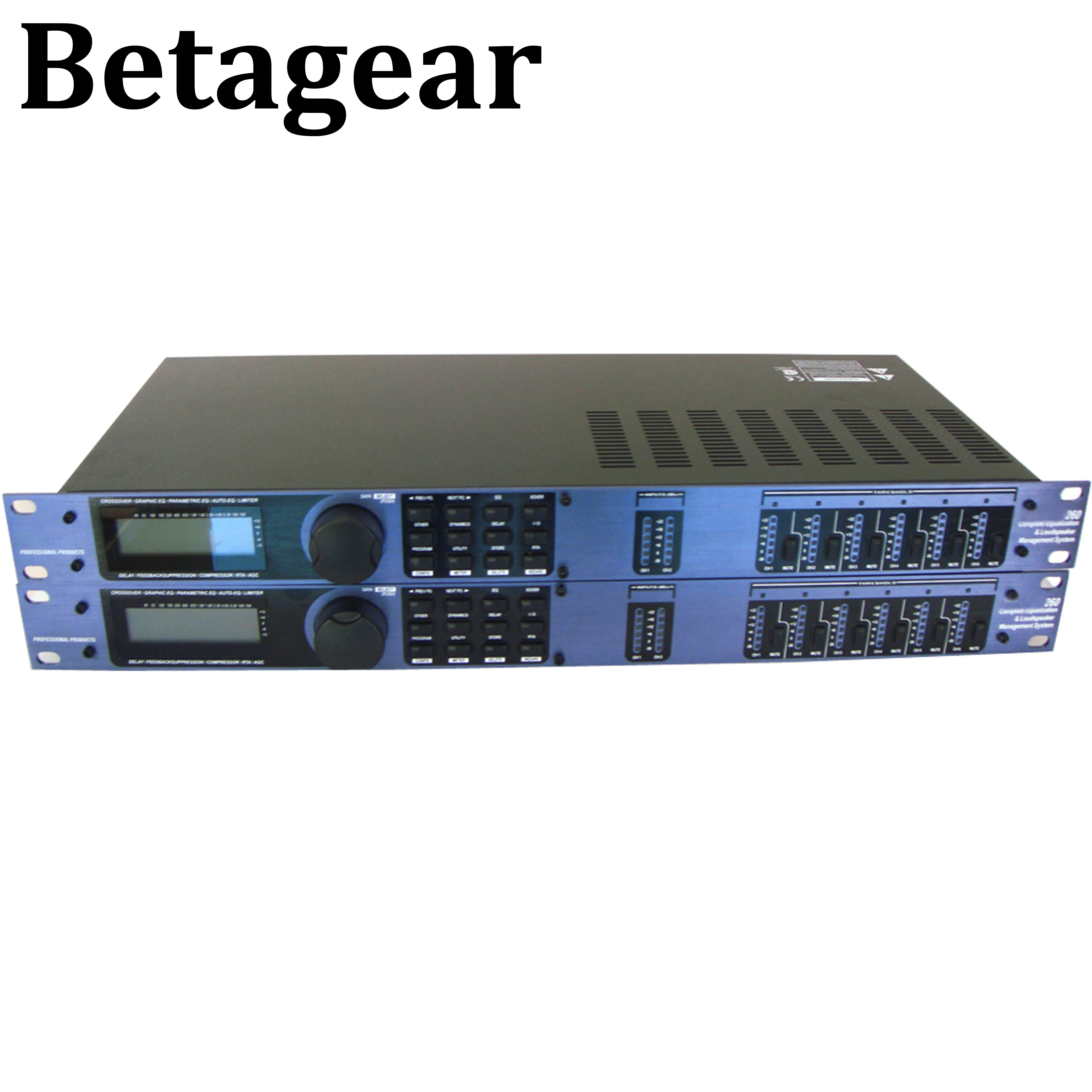 Betagear Rack PA 260 3in6out driver rack