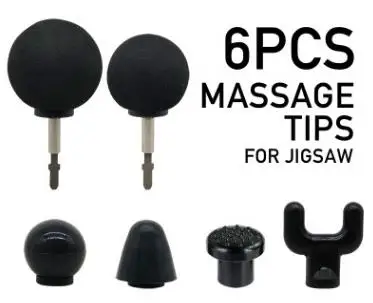 accessories Пистолет для расслабления мышц тела, фасции, пистолет, массажер для глубоких мышц, физиотерапия, товары для здоровья, бытовые - Цвет: accessories