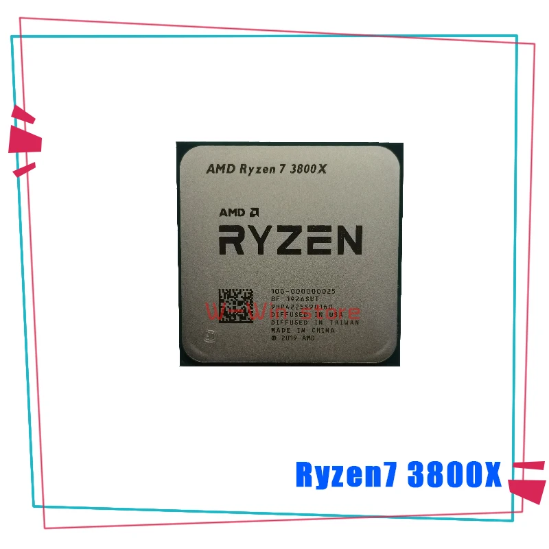 

AMD Ryzen 7 3800X R7 3800X 3.9 GHz Eight-Core Sixteen-Thread CPU Processor 7NM L3=32M 100-000000025 Socket AM4