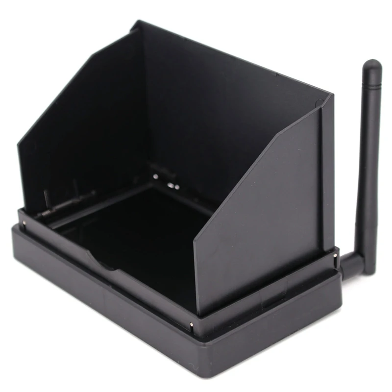 

5.8G FPV Receiver Monitor 48CH 4.3 Inch LCD Screen Receiver Monitor 16:9 Auto Search FPV Monitor for RC Drone Racing Multi Rotor