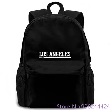 

Los Angeles California Cool Lettering Print women men backpack laptop travel school adult student